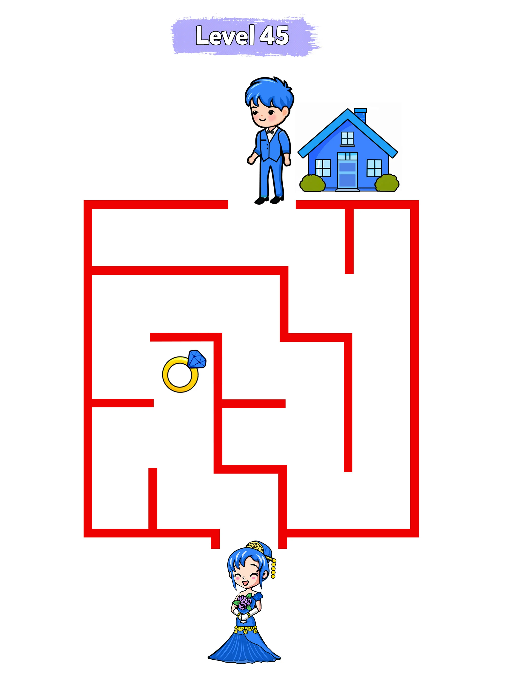 Wedding Rush: Draw Puzzle screenshot