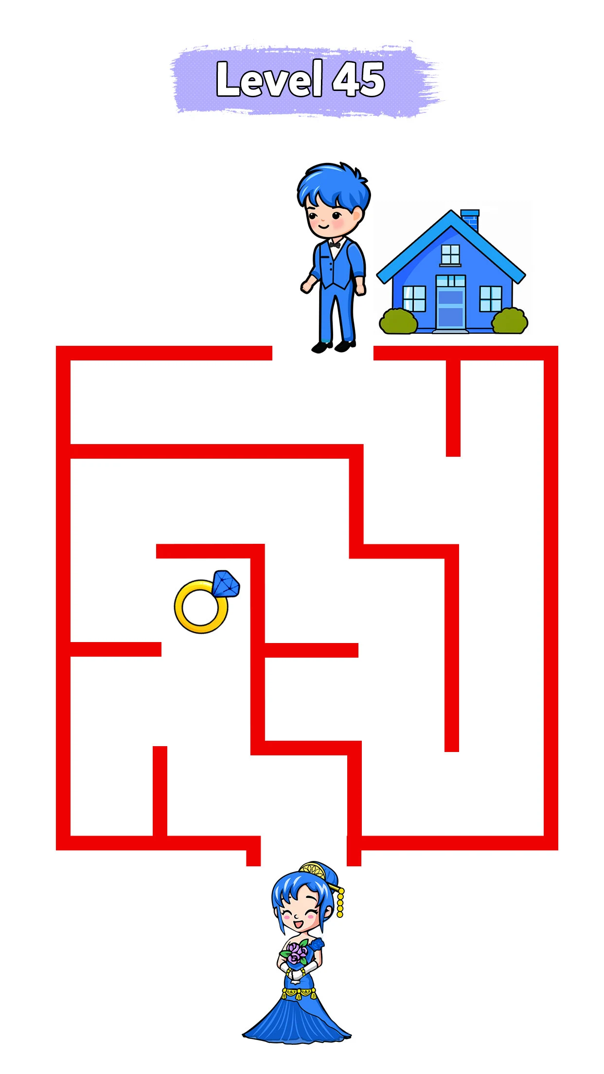Wedding Rush: Draw Puzzle screenshot